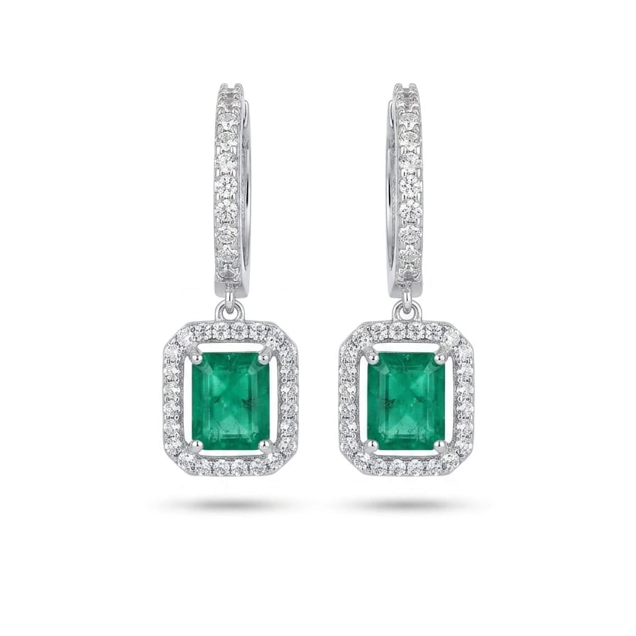 Luxe Square Hoops