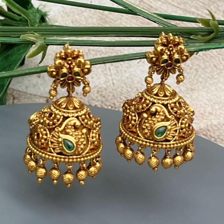 Regal Peacock Jhumka
