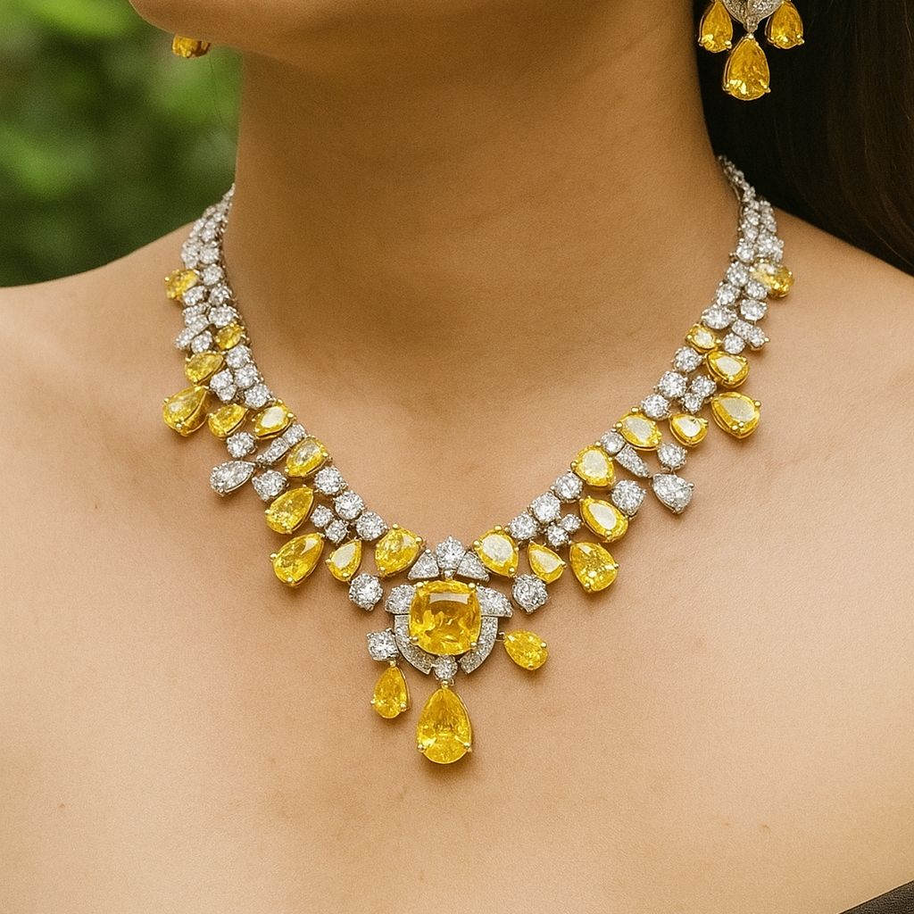 Radiance Doublet Necklace