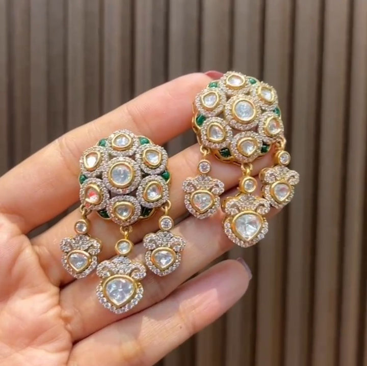 Polki-Kundan Droplets: