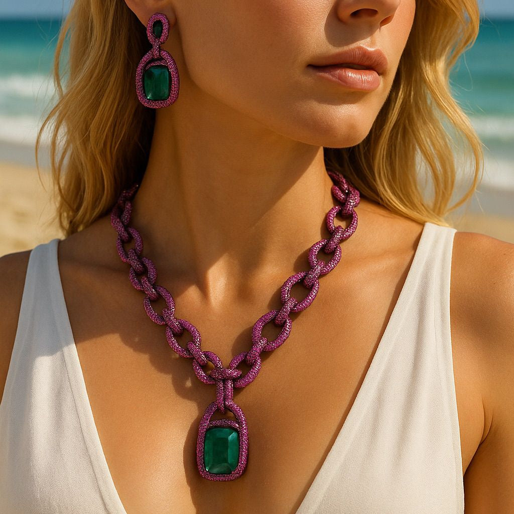 Designer Chain Pendant Necklace