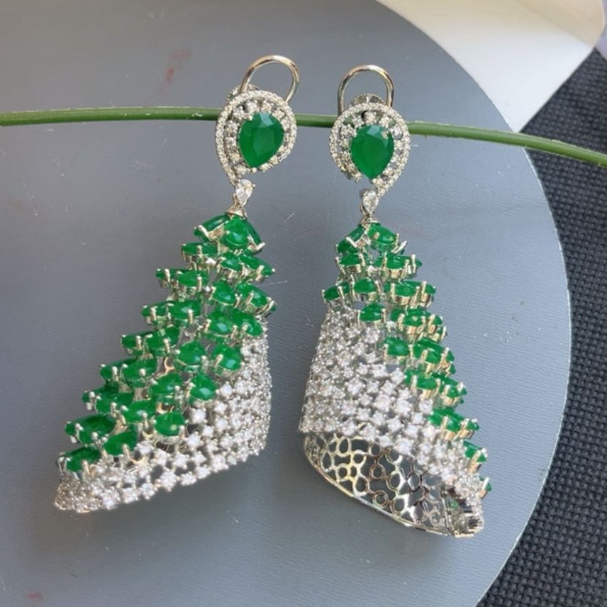 Scarlet Shimmer Earrings