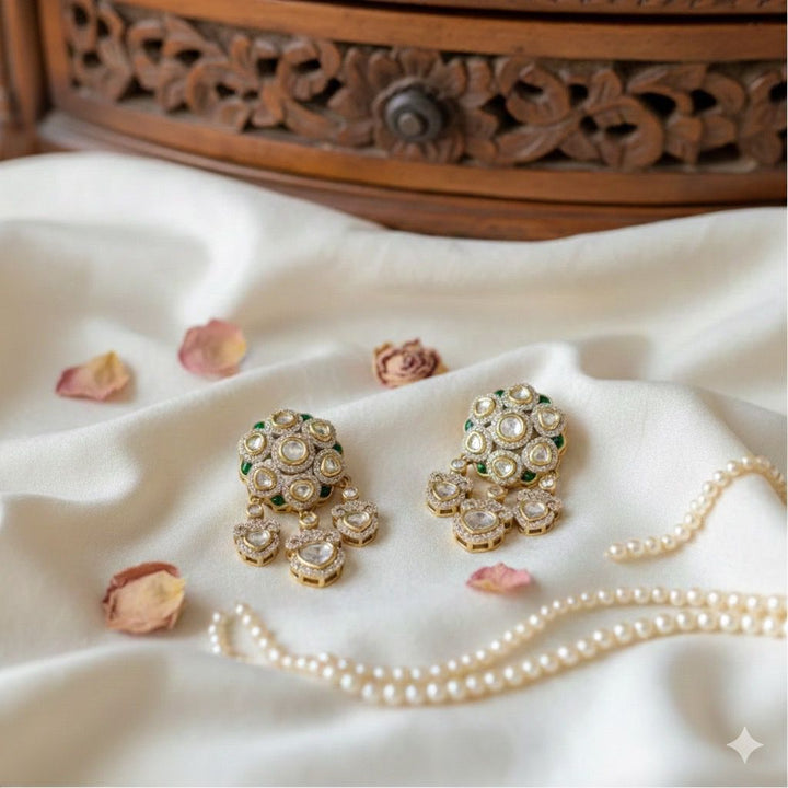 Polki-Kundan Droplets: