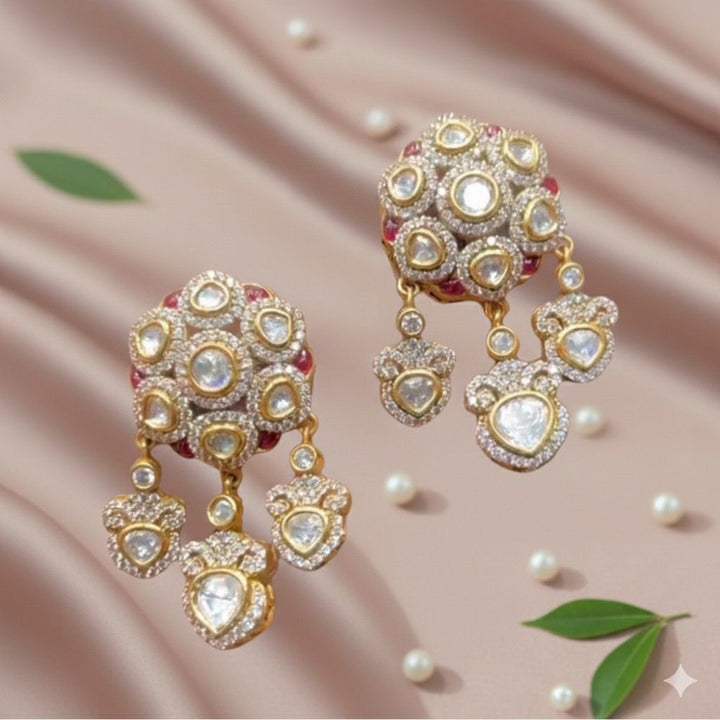 Polki-Kundan Droplets: