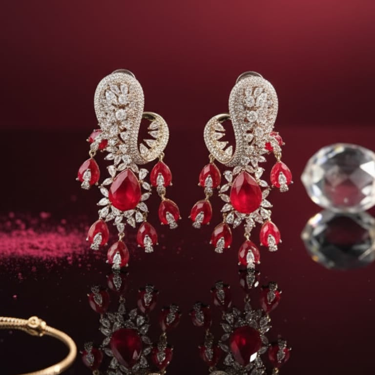 Cascade Drop Earrings