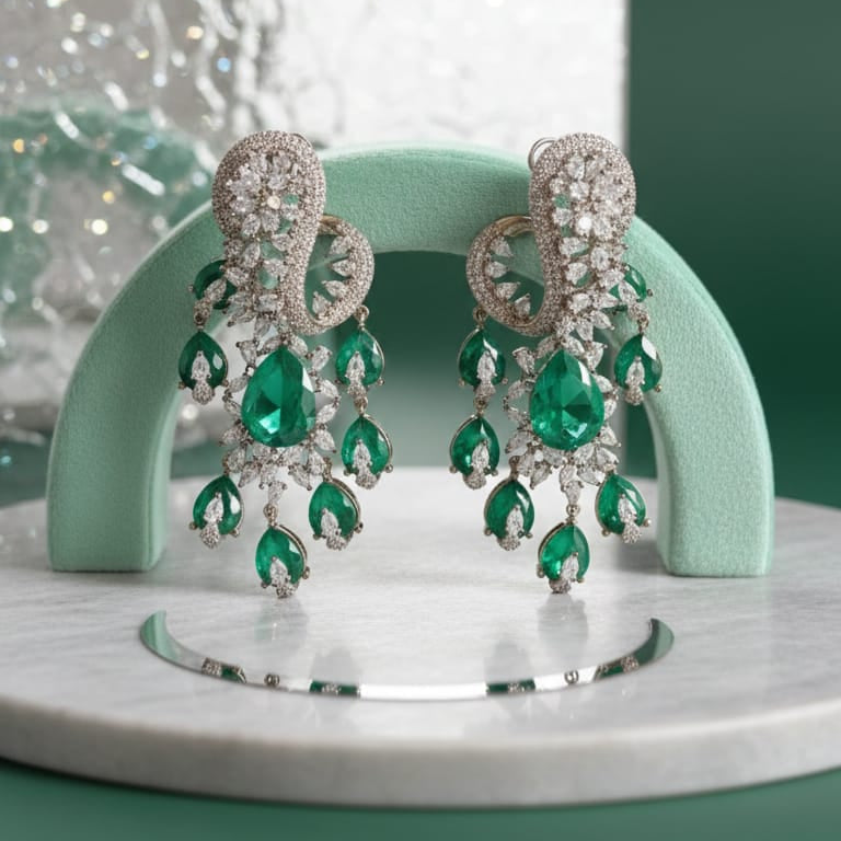 Cascade Drop Earrings