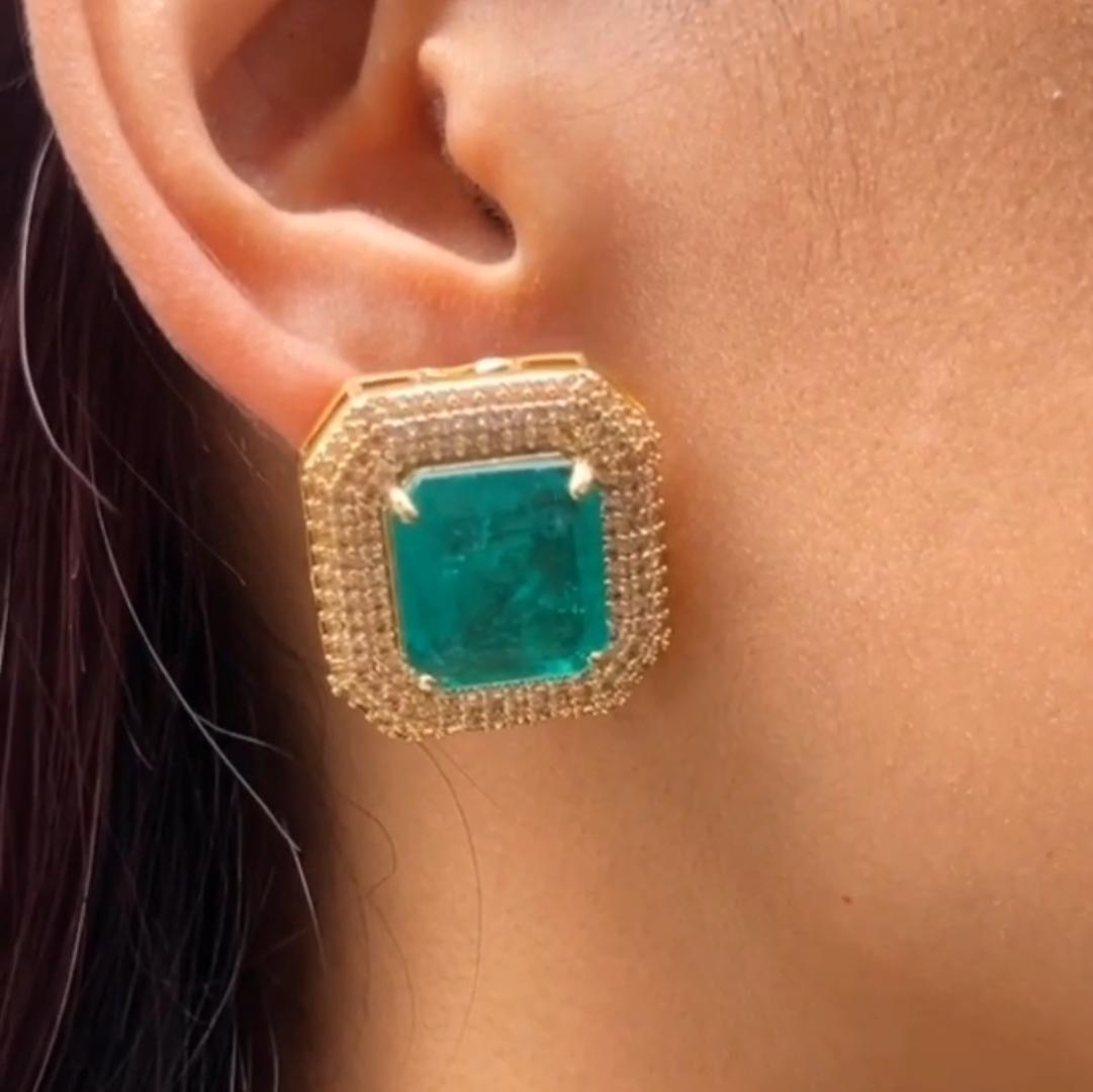 Emerald Luxe Studs