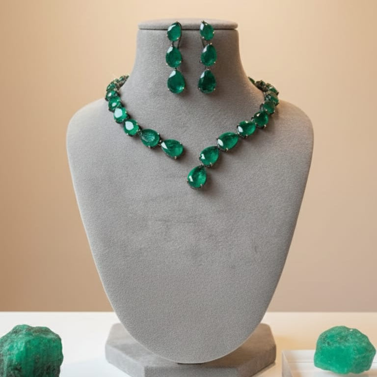 Tears of the Forest Necklace Set