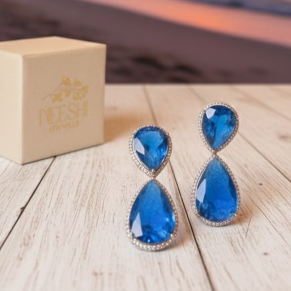 Emerald Drop Earrings