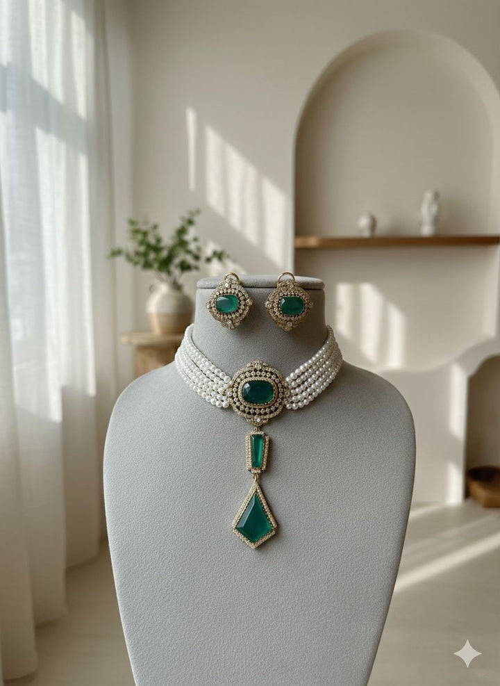 Regal Emerald Drop Set