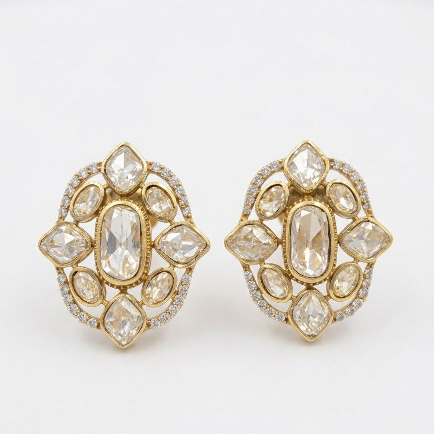 Polki Bloom Studs