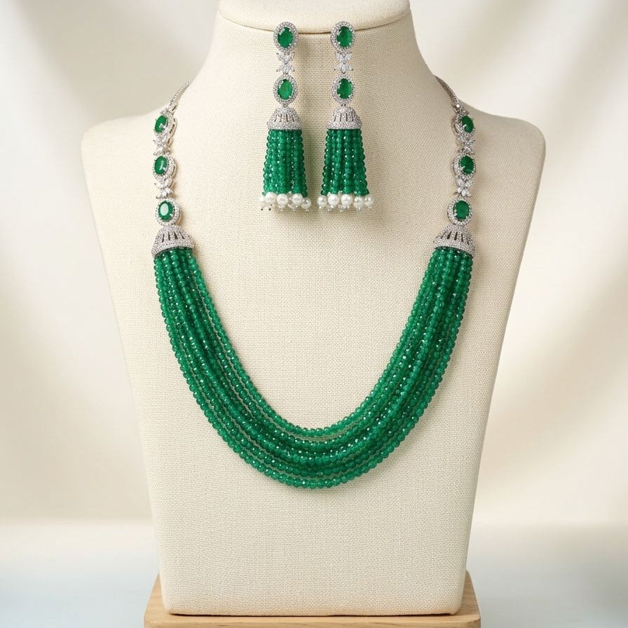 Beaded Tassel Set