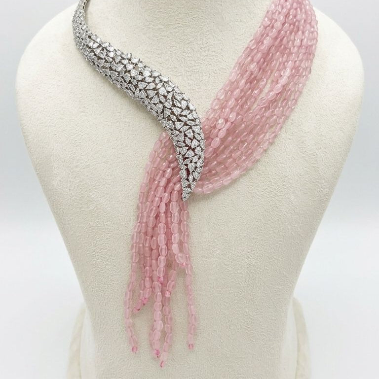 Midnight Serpent Knot Necklace