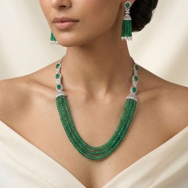 Beaded Tassel Set