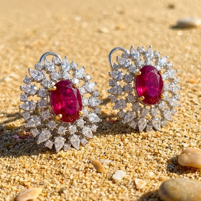 Celestial Bloom Doublet Studs