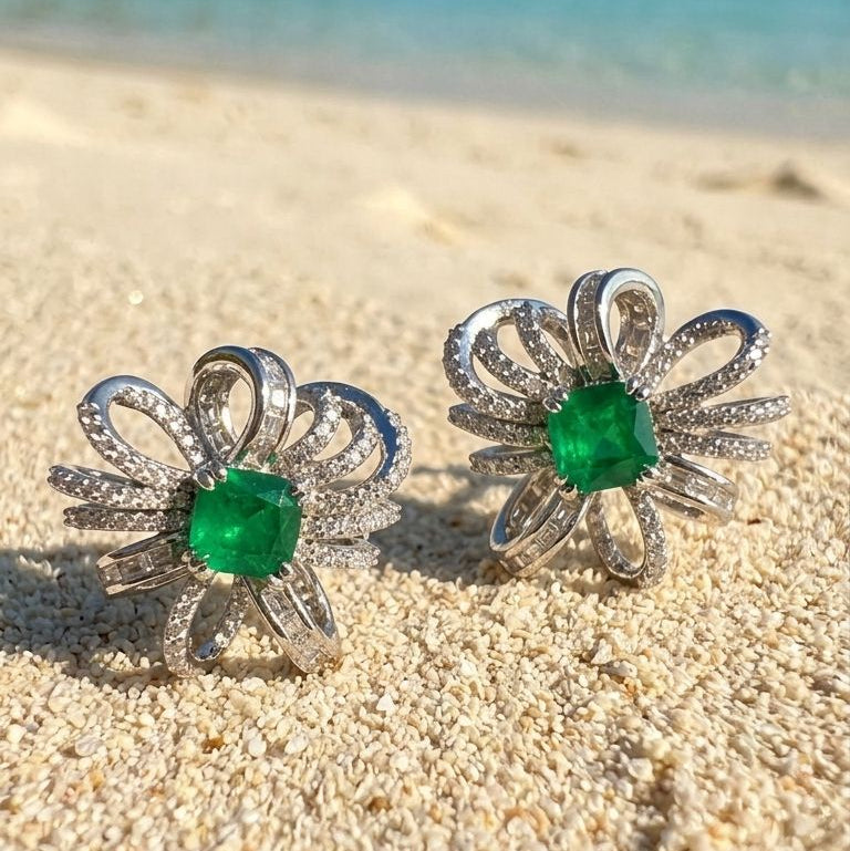 Ocean Bloom Studs