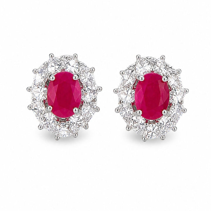 Petite Halo Studs