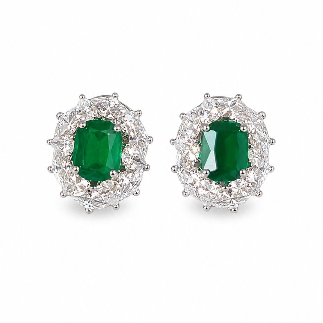 Petite Halo Studs