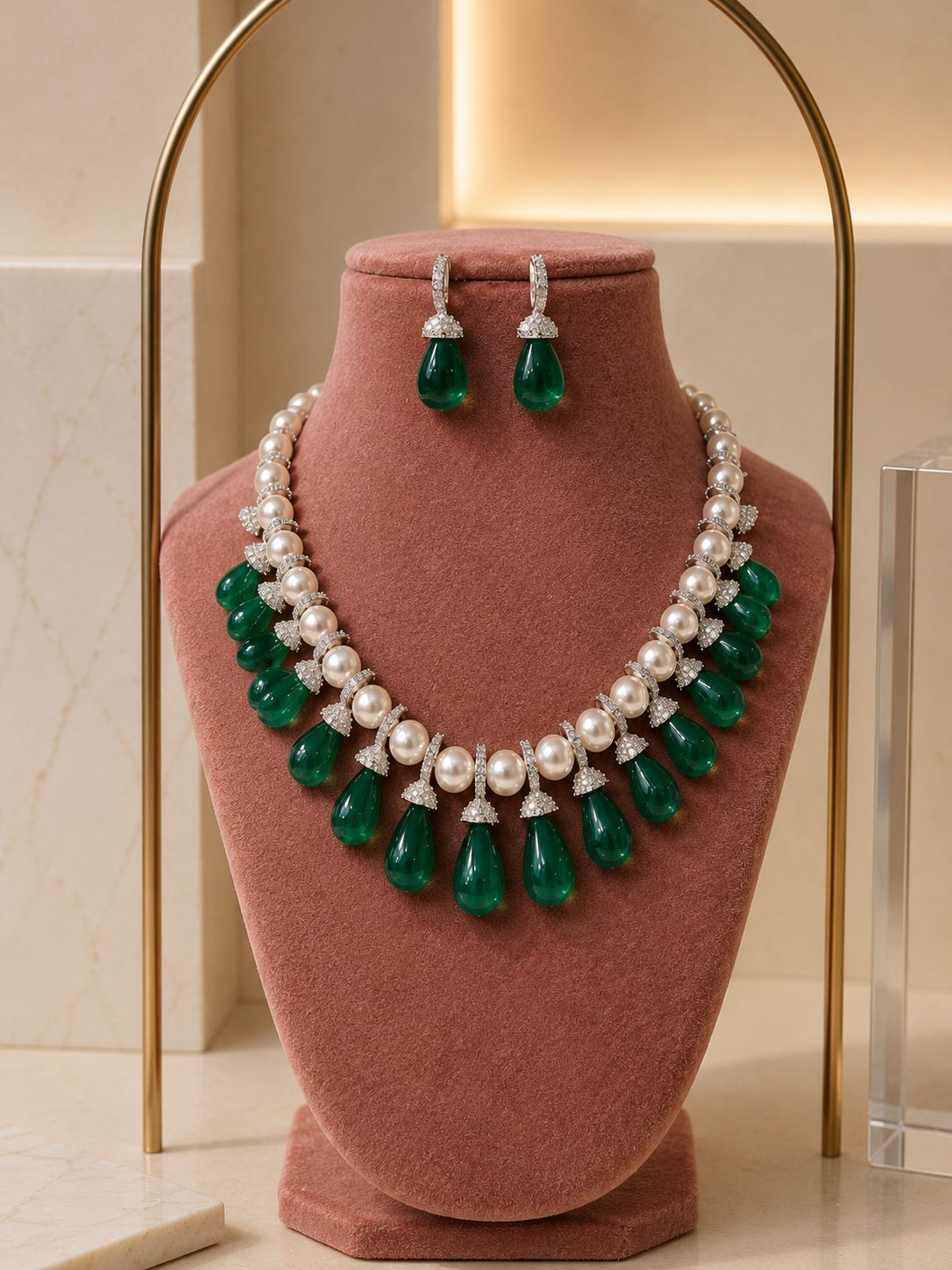 Pearl Cascade Set