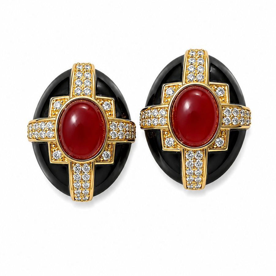 Regal Cross Studs