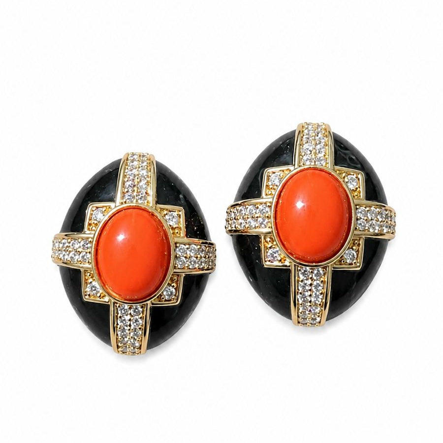Regal Cross Studs