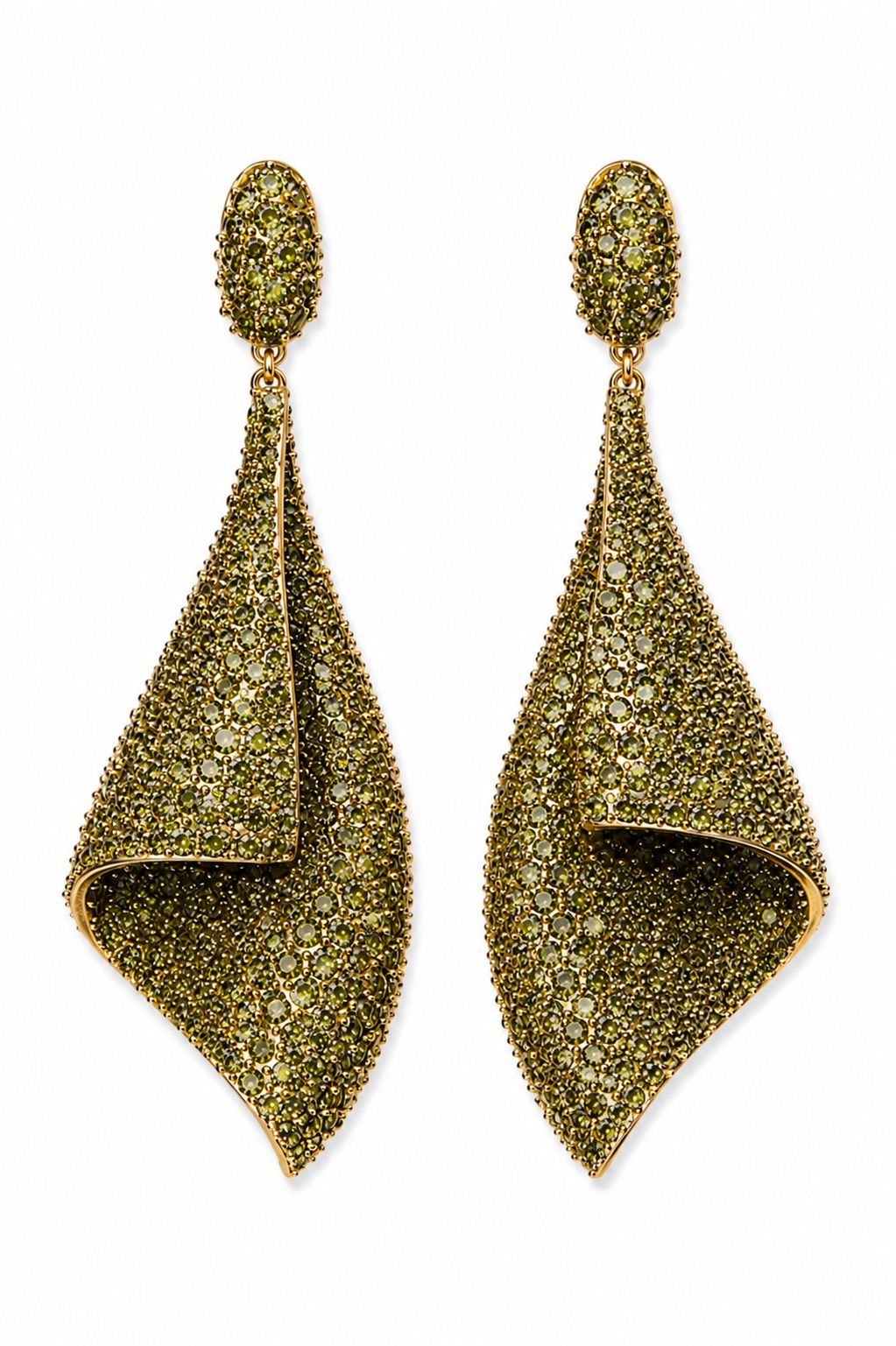 Shimmer Fold Earrings