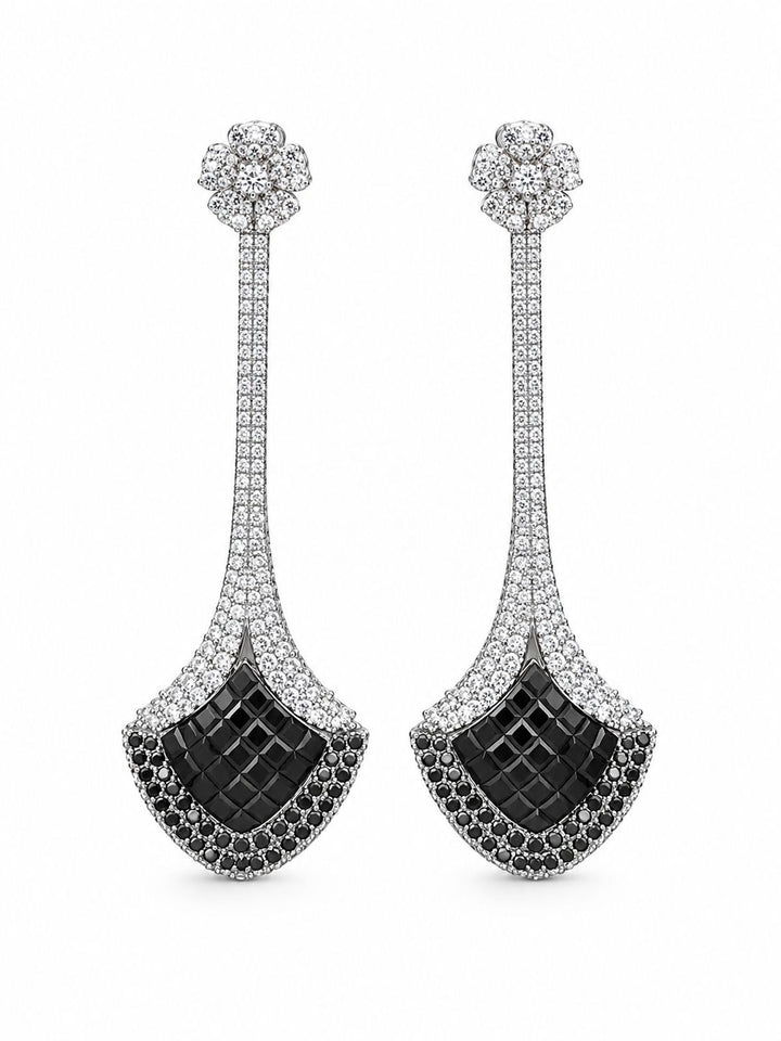 Emerald Bloom Danglers