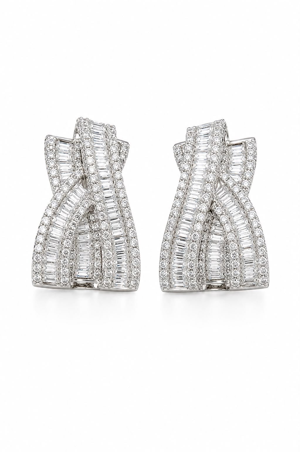 Glam Twist Hoops