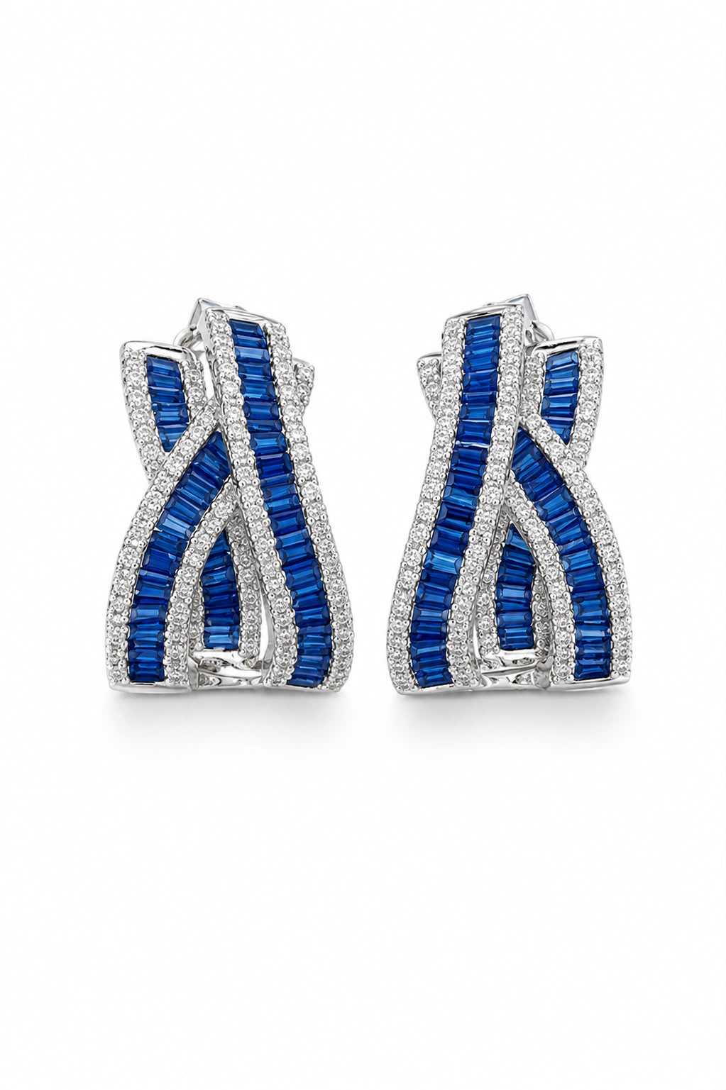 Glam Twist Hoops