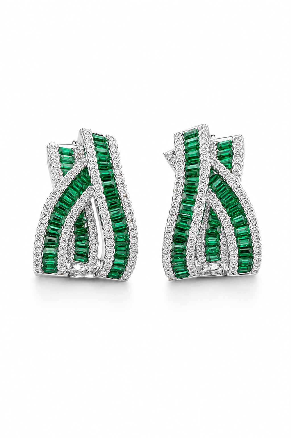 Glam Twist Hoops