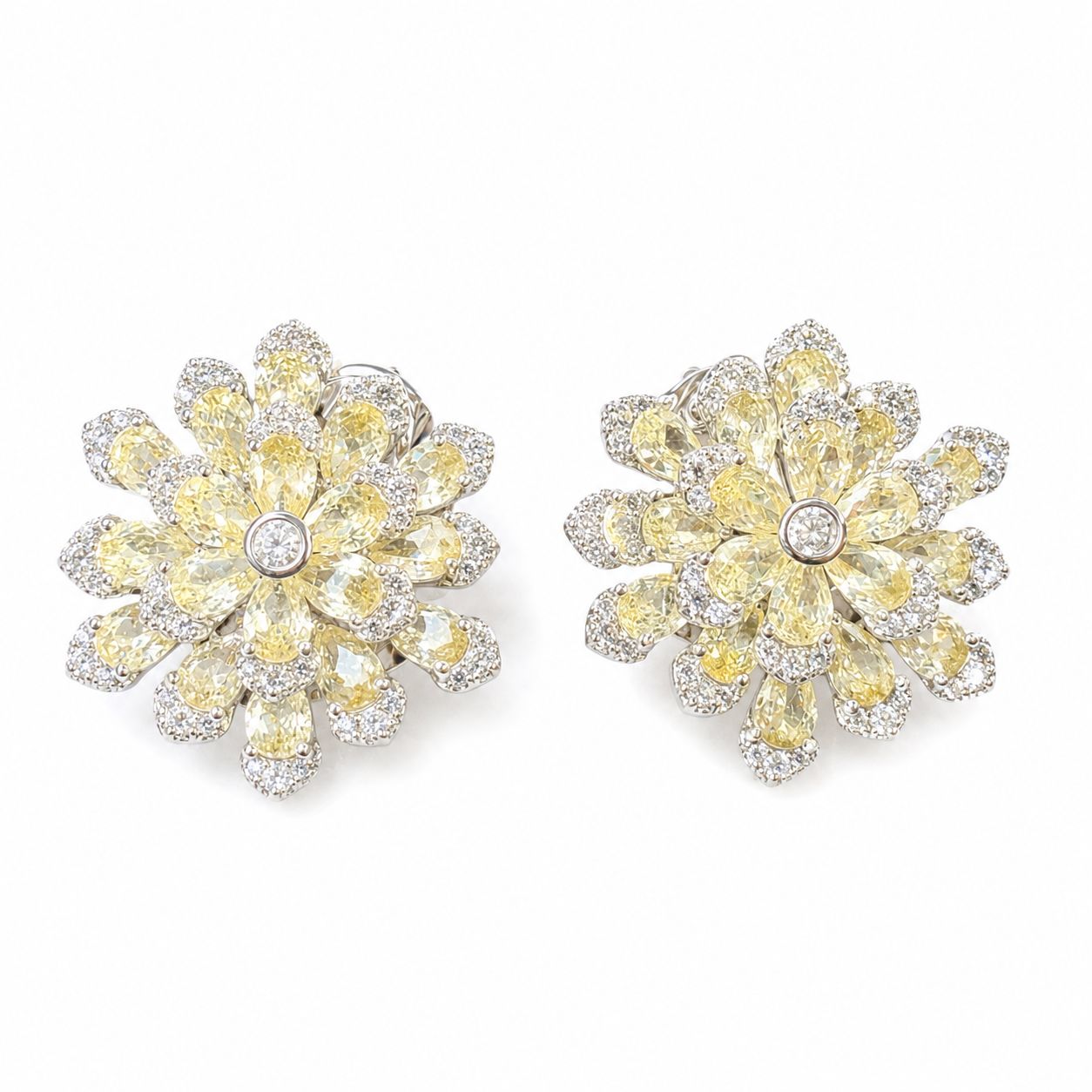 Flower Bloom Diamond Studs