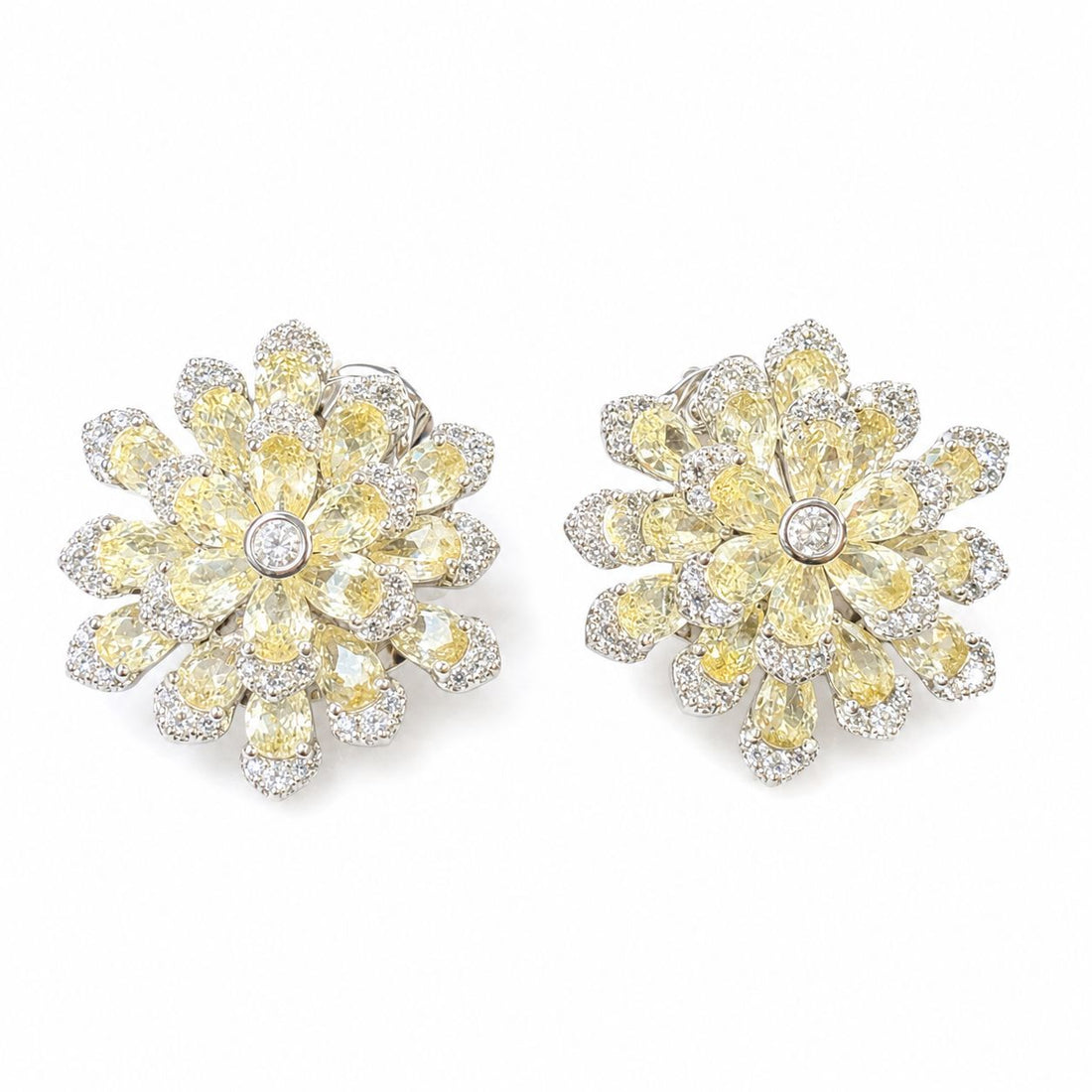 Flower Bloom Diamond Studs