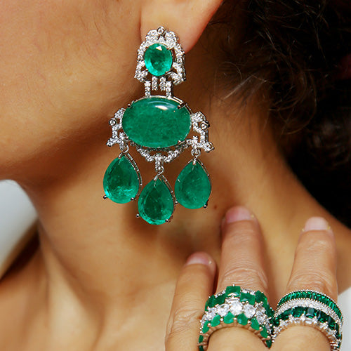 Chandlier Drop Doublet Earring