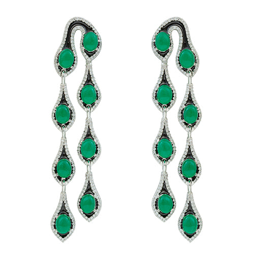 Art Deco Glam Earring Long