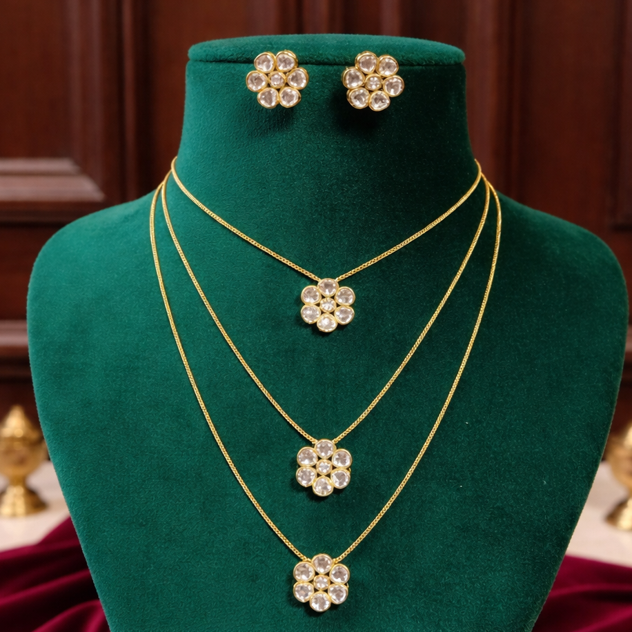 Moissanite Bloom Layers