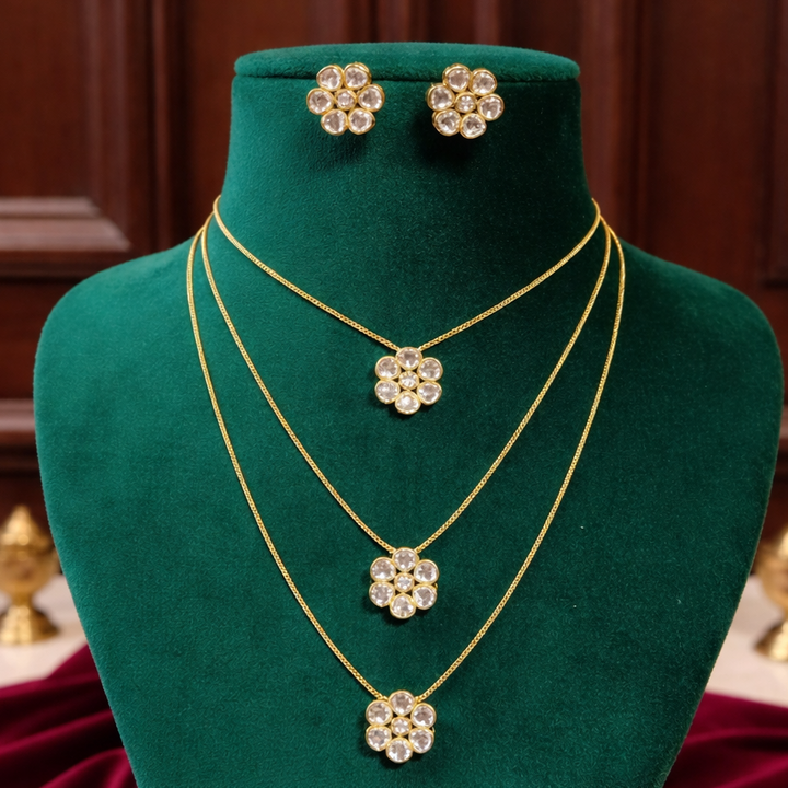 Moissanite Bloom Layers