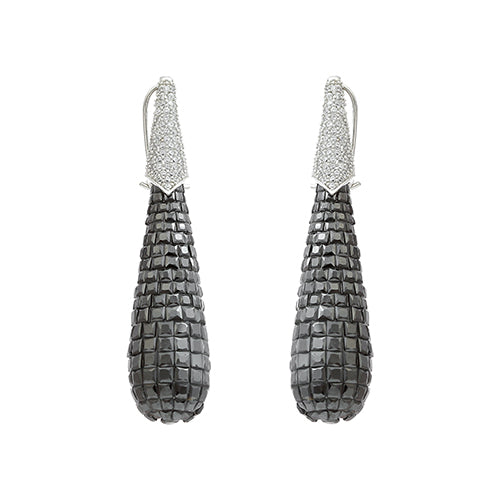 Invisible Setting Diamond Drop