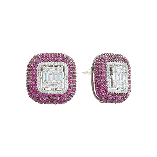 Square Nano Setting Party Stud