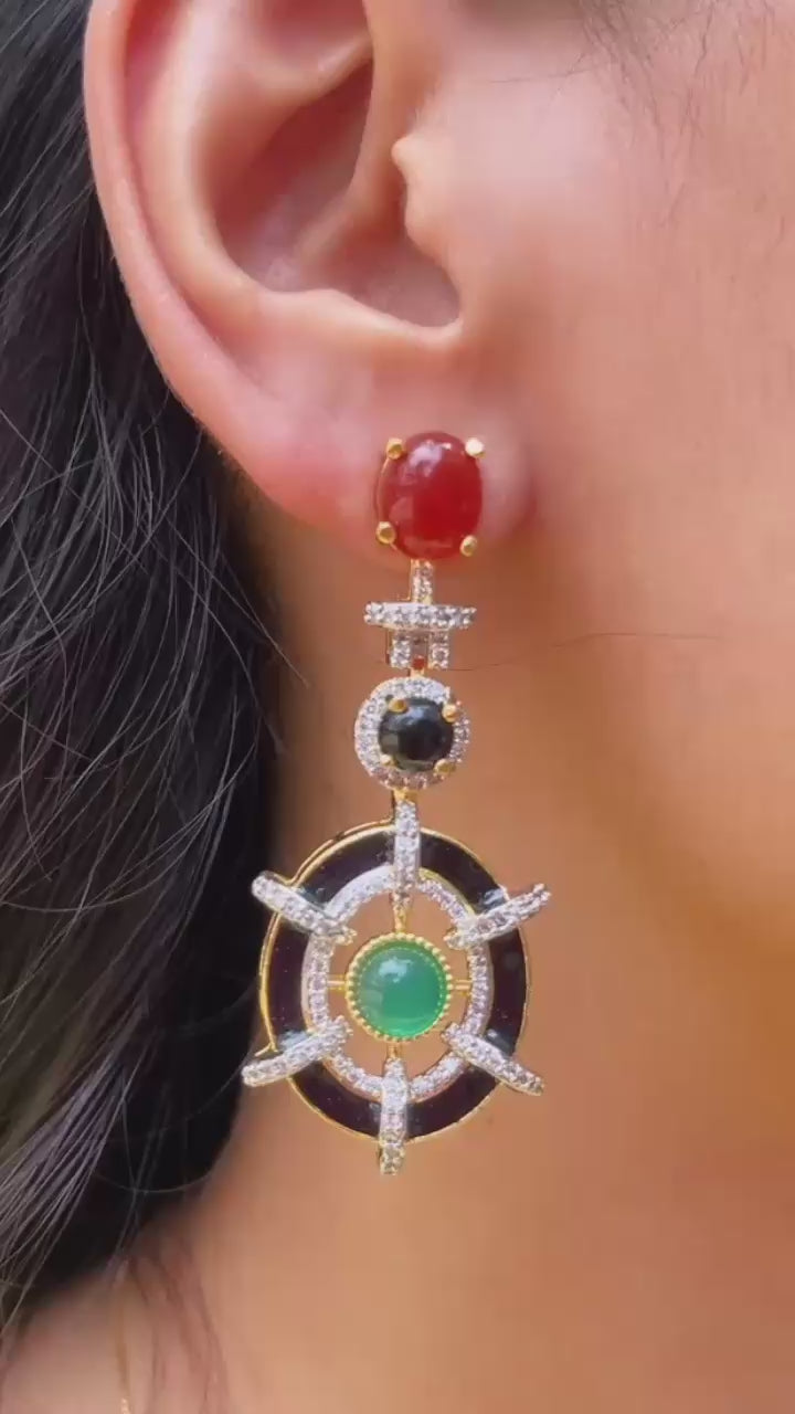 Regal Radiance Earrings