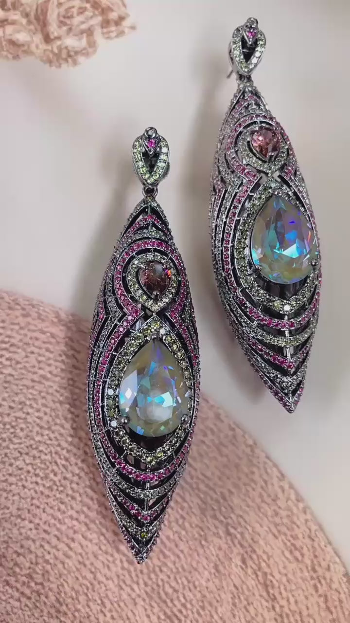 Cocktail Swarovski Earring