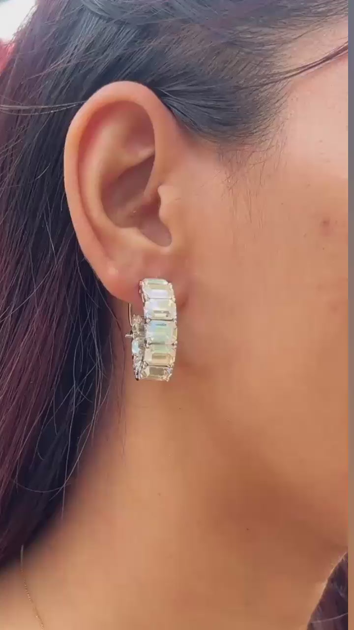 Glimmer Loop Earrings