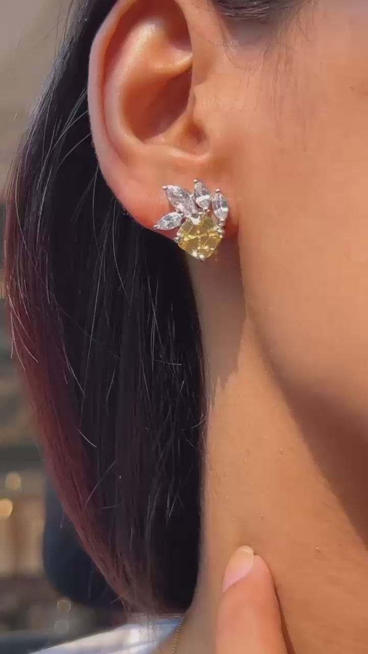 Sunflower Spark Earrings