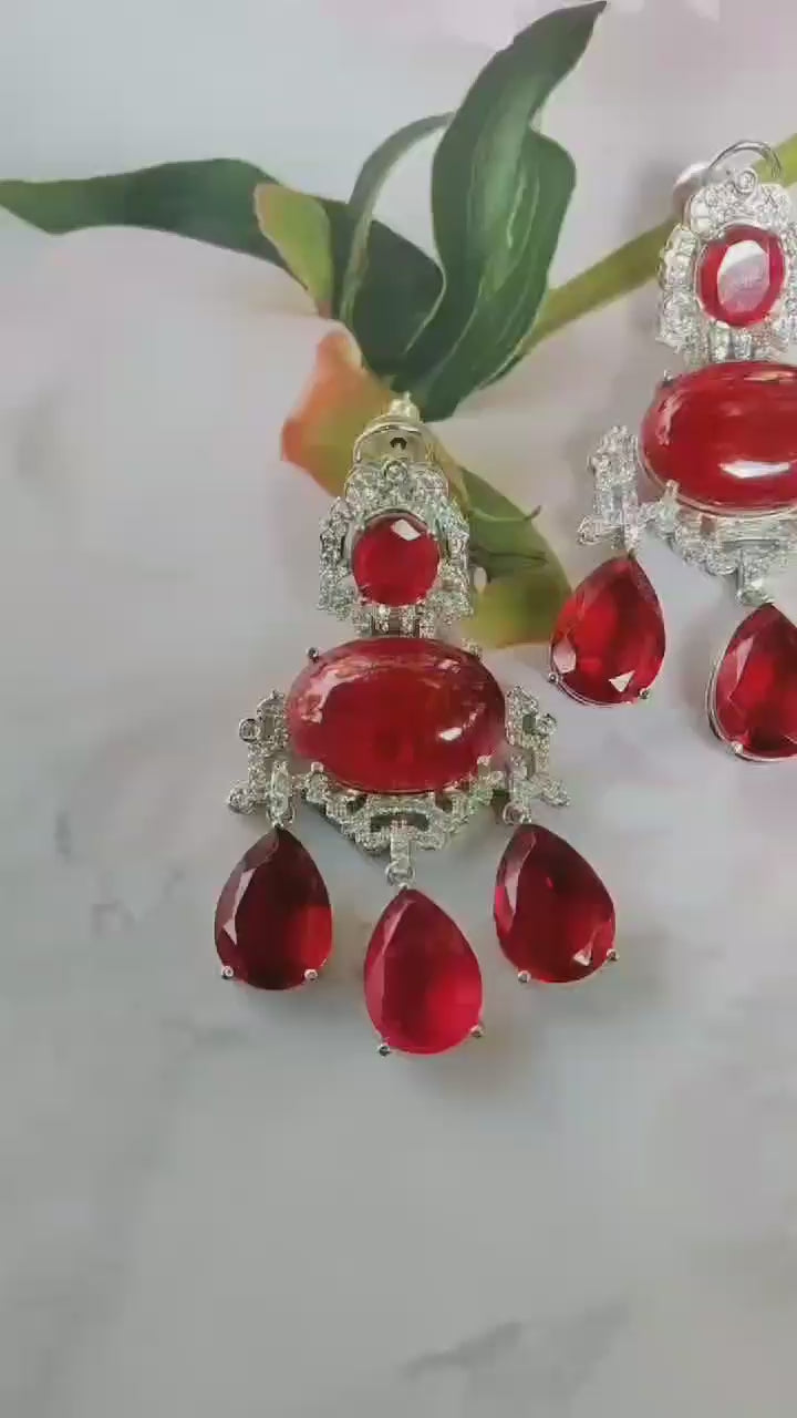 Chandlier Drop Doublet Earring