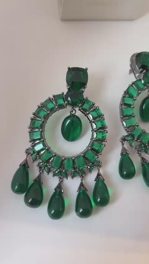 Scarlet Royale Chandbali Earrings