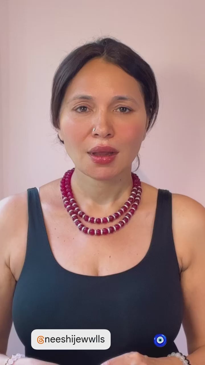 Classic Bead Layered Necklace
