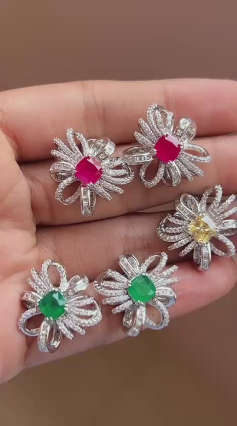 Ocean Bloom Studs