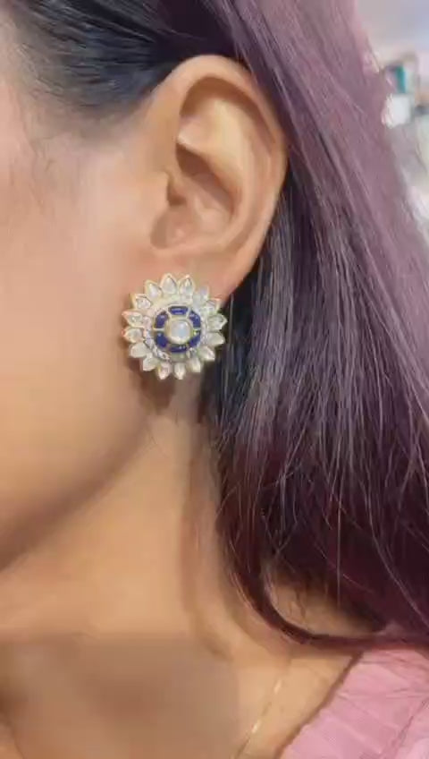 The Azure Bloom Studs