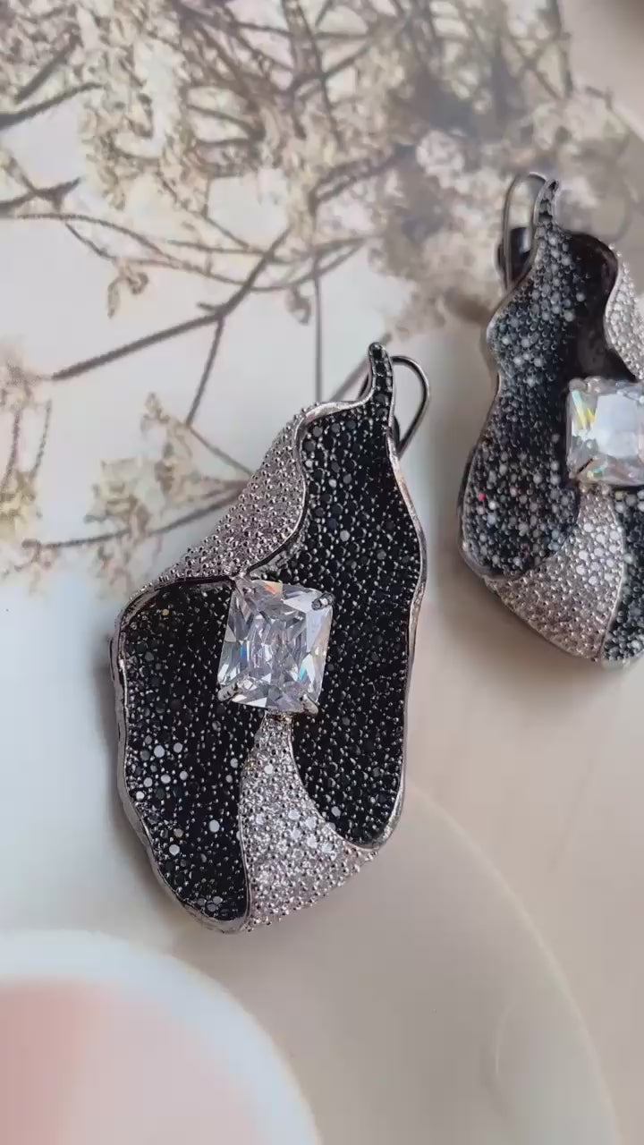 Cocktail Victorian Earring Statement Earring/Long