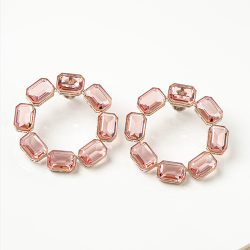 Swarovski Circle Stud